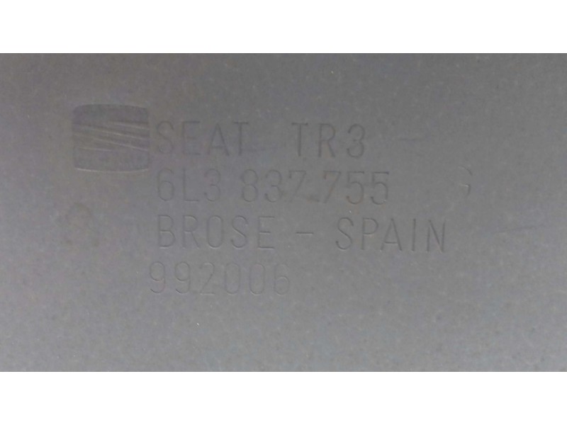 Recambio de elevalunas delantero izquierdo para seat ibiza (6l1) cool referencia OEM IAM 6L3837751K 6L3837755 ELECTRICO