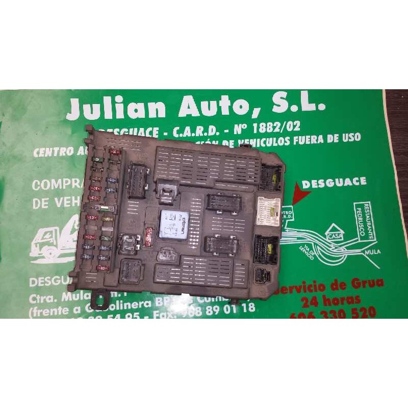 Recambio de caja reles / fusibles para citroen c5 berlina 2.0 hdi premier referencia OEM IAM 9637466180 BSI T01 00 98162200