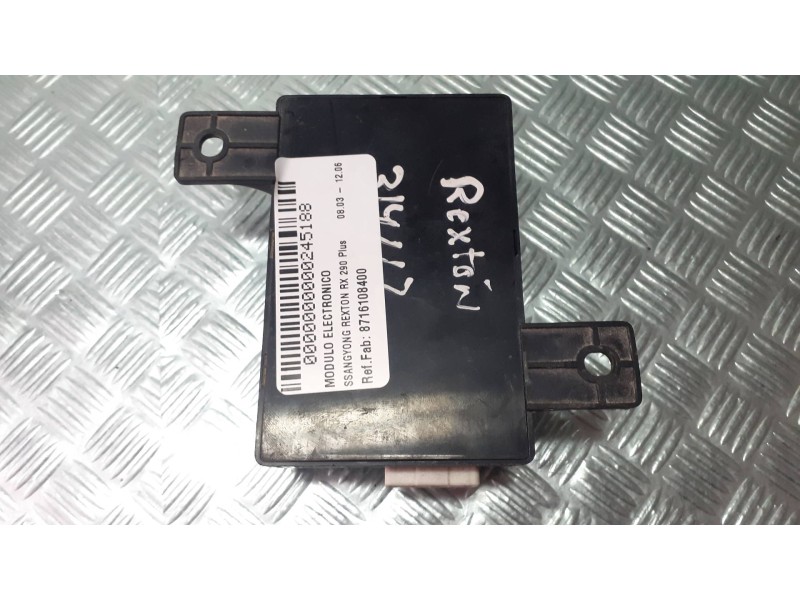 Recambio de modulo electronico para ssangyong rexton rx 290 plus referencia OEM IAM 8716108400  