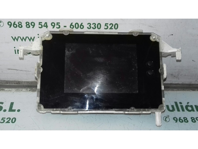 Recambio de pantalla multifuncion para ford fiesta (cb1) titanium referencia OEM IAM 8A6T18B955BL  