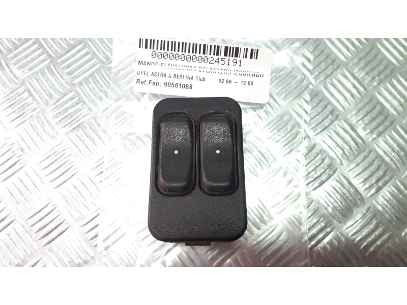 Recambio de mando elevalunas delantero izquierdo para opel astra g berlina club referencia OEM IAM 90561088  13363201
