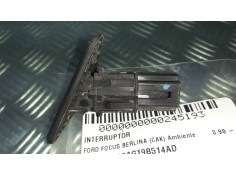 Recambio de interruptor para ford focus berlina (cak) ambiente referencia OEM IAM 98AG19B514AD CONECTOR 2 PINES APERTURA PORTON 2