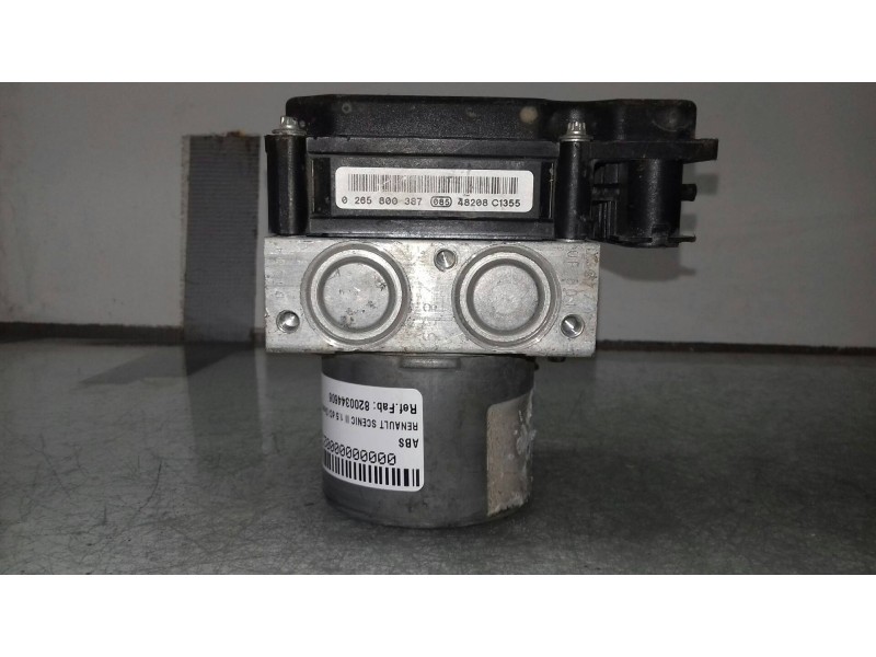 Recambio de abs para renault scenic ii 1.5 dci diesel referencia OEM IAM 8200344606 0265231474 0265800387 Recambio de abs para renault scenic ii 1.5 dci diesel referencia OEM IAM 8200344606 0265231474 0265800387