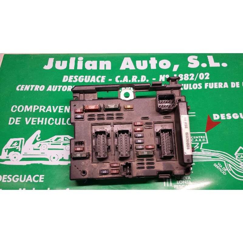 Recambio de caja reles / fusibles para peugeot 307 cc (s1) 2.0 referencia OEM IAM 9650663980 BSM B4 DELPHI