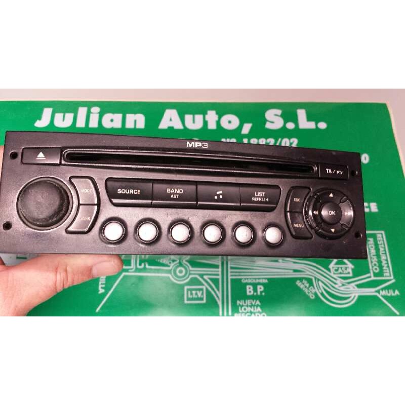 Recambio de sistema audio / radio cd para citroen c4 berlina lx referencia OEM IAM 96647697XT MP3 BLAUPUNKT 9664769777