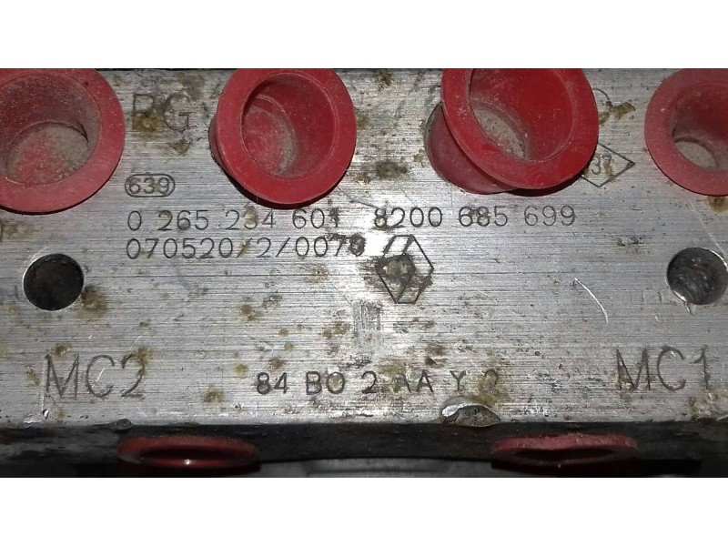 Recambio de abs para renault megane ii berlina 3p confort expression referencia OEM IAM 8200685699 0265234601 0265950728