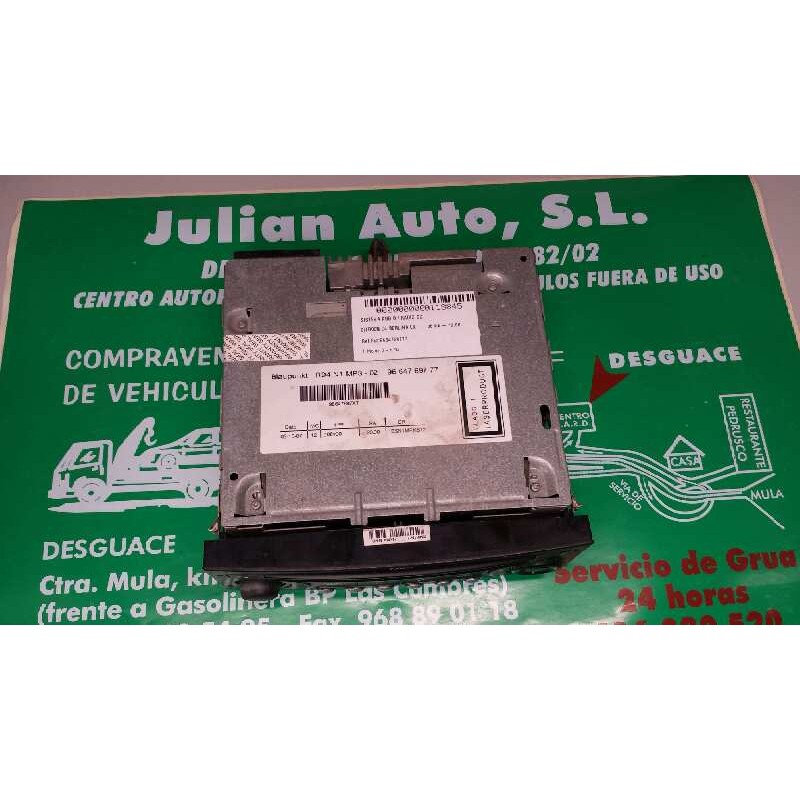 Recambio de sistema audio / radio cd para citroen c4 berlina lx referencia OEM IAM 96647697XT MP3 BLAUPUNKT 9664769777
