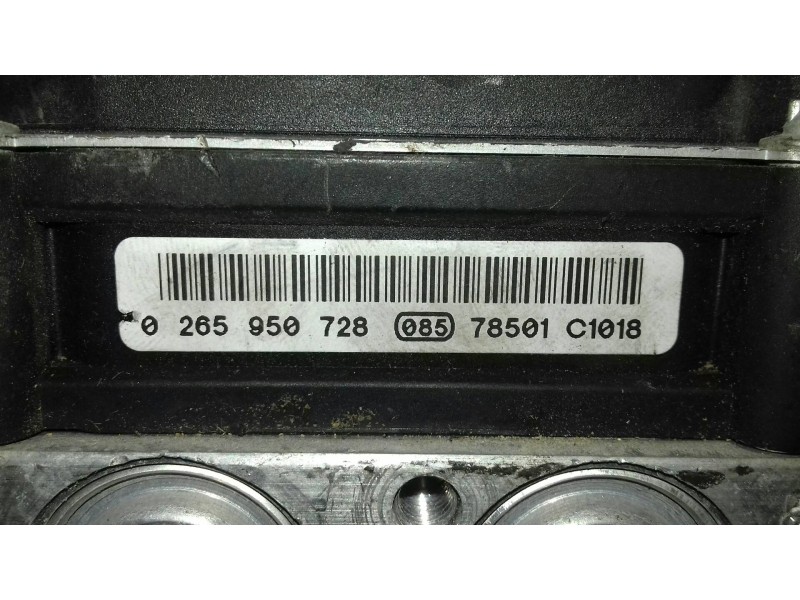 Recambio de abs para renault megane ii berlina 3p confort expression referencia OEM IAM 8200685699 0265234601 0265950728