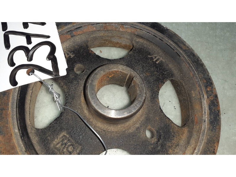 Recambio de polea cigueñal para toyota yaris (ncp1/nlp1/scp1) 1.0 linea luna referencia OEM IAM   