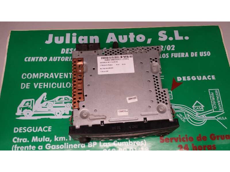Recambio de sistema audio / radio cd para citroen c2 audace referencia OEM IAM 96643698XT MP3 SIEMENS / VDO 