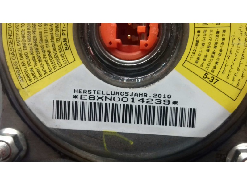 Recambio de airbag delantero izquierdo para peugeot 107 urban referencia OEM IAM E8XN0014239 5ADA3N02809704 