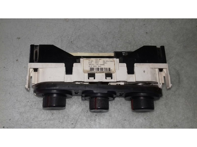 Recambio de mando calefaccion / aire acondicionado para seat ibiza (6l1) 1.9 tdi referencia OEM IAM 6L0820045  BEHR
