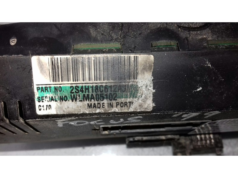 Recambio de mando climatizador para ford focus berlina (cak) trend referencia OEM IAM 2S4H18C612AJ  