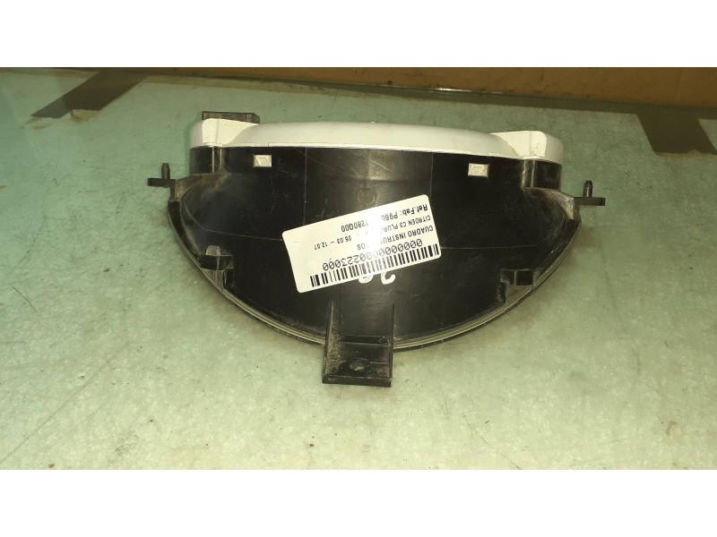 Recambio de cuadro instrumentos para citroen c3 pluriel 1.4 referencia OEM IAM 9652008280 21675597-1 SAGEM