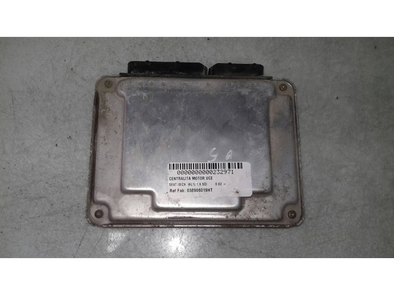 Recambio de centralita motor uce para seat ibiza (6l1) 1.9 sdi referencia OEM IAM 038906019HT 0281010947 BOSCH