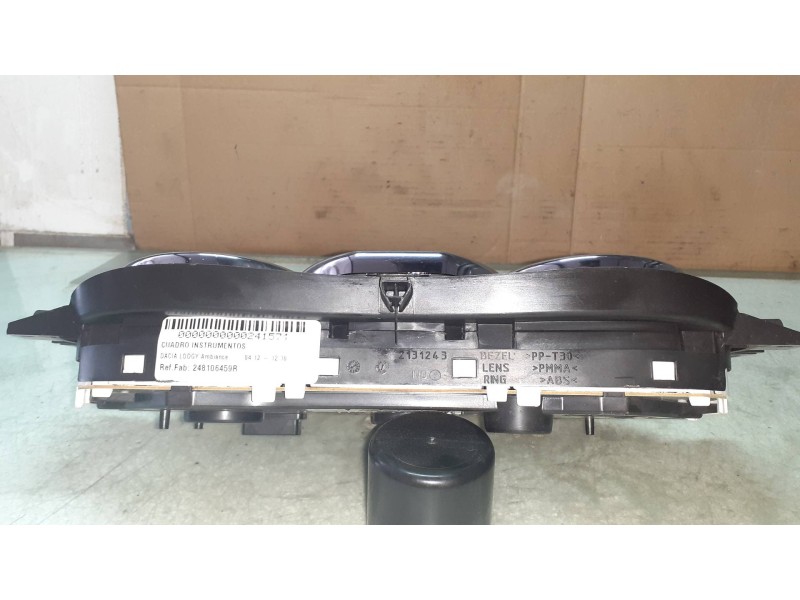 Recambio de cuadro instrumentos para dacia lodgy ambiance referencia OEM IAM 248106459R 3079212 2131255