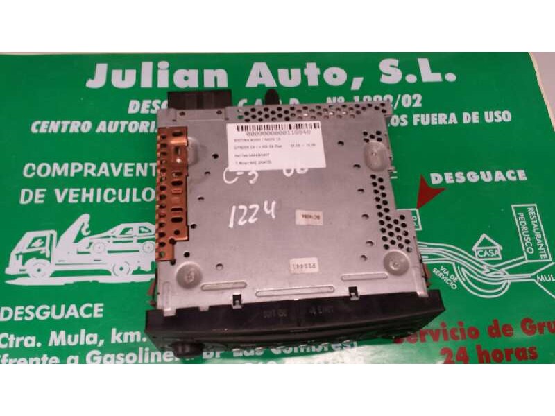 Recambio de sistema audio / radio cd para citroen c3 1.4 hdi sx plus referencia OEM IAM 96643698XT MP3 SIEMENS / VDO 