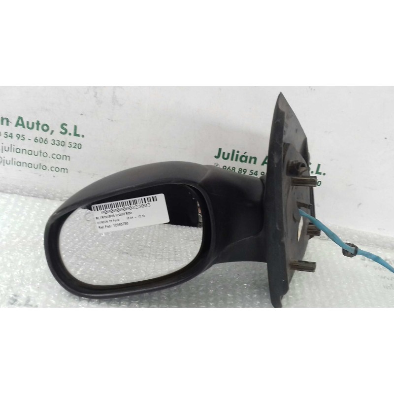 Recambio de retrovisor izquierdo para citroen c2 furio referencia OEM IAM 12363750 A417838 ELECTRICO