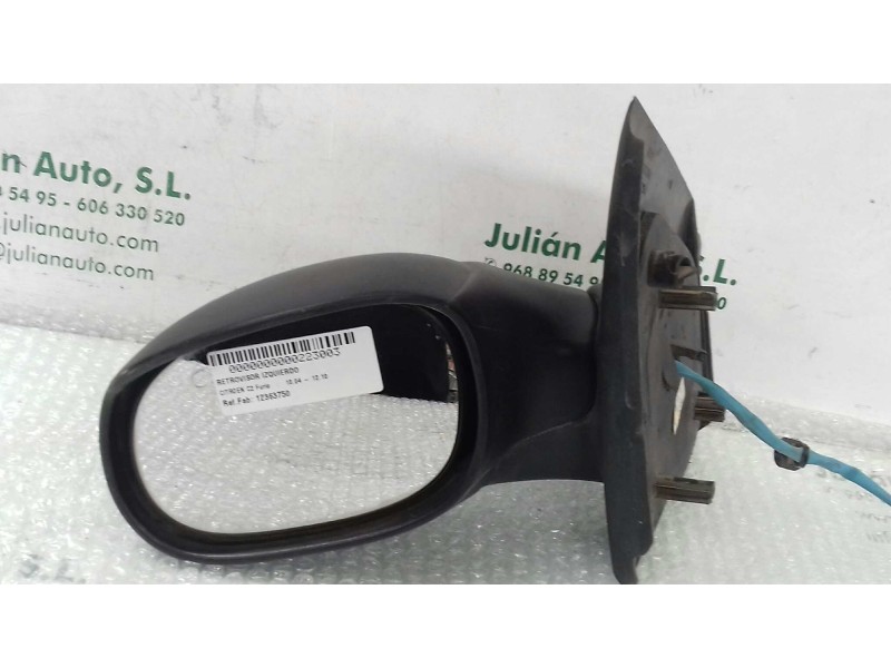 Recambio de retrovisor izquierdo para citroen c2 furio referencia OEM IAM 12363750 A417838 ELECTRICO