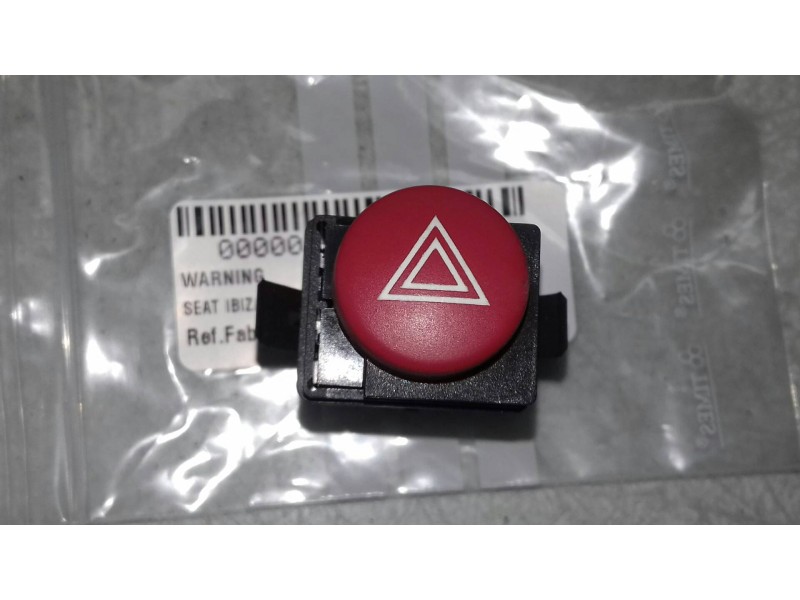 Recambio de warning para seat ibiza (6l1) 1.9 tdi referencia OEM IAM 6L1953235A  CONECTOR 4 PINES