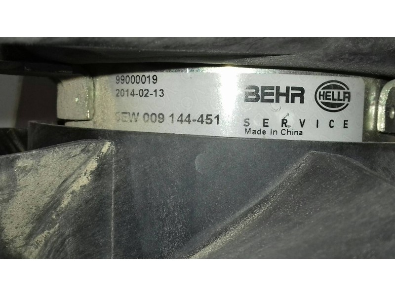 Recambio de electroventilador para seat ibiza (6l1) 1.9 tdi referencia OEM IAM 99000019  BEHR - HELLA Recambio de electroventilador para seat ibiza (6l1) 1.9 tdi referencia OEM IAM 99000019  BEHR - HELLA