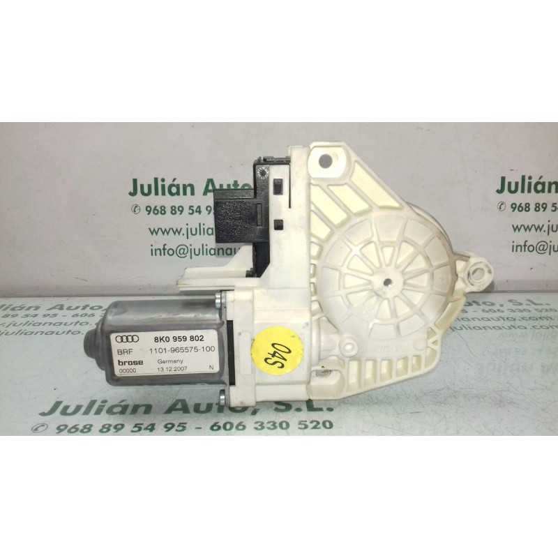 Recambio de motor elevalunas delantero derecho para audi a4 ber. (b8) básico referencia OEM IAM 8K0959802 1101965575100 BROSE