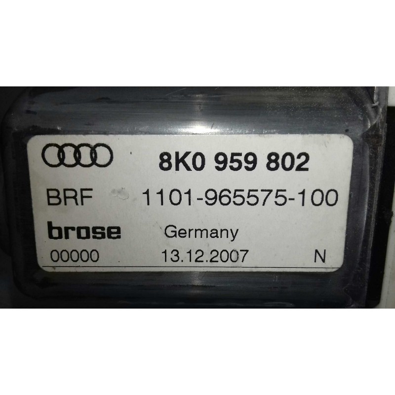 Recambio de motor elevalunas delantero derecho para audi a4 ber. (b8) básico referencia OEM IAM 8K0959802 1101965575100 BROSE