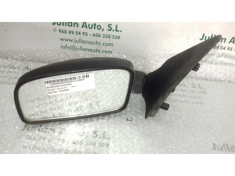 Recambio de retrovisor izquierdo para peugeot 106 (s1) kid referencia OEM IAM 12143000  MANUAL Recambio de retrovisor izquierdo para peugeot 106 (s1) kid referencia OEM IAM 12143000  MANUAL