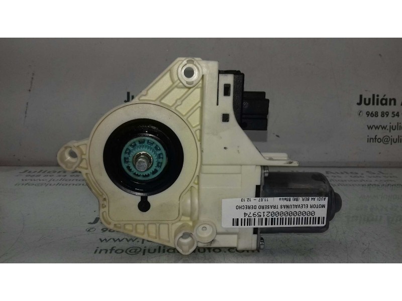Recambio de motor elevalunas trasero derecho para audi a4 ber. (b8) básico referencia OEM IAM 8K0959812 1101965577100 BROSE