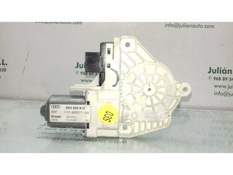 Recambio de motor elevalunas trasero derecho para audi a4 ber. (b8) básico referencia OEM IAM 8K0959812 1101965577100 BROSE