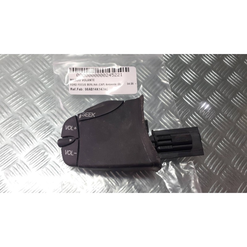 Recambio de mando multifuncion para ford focus berlina (cap) ambiente (d) referencia OEM IAM 98AB14K147AC  MANDO RADIO