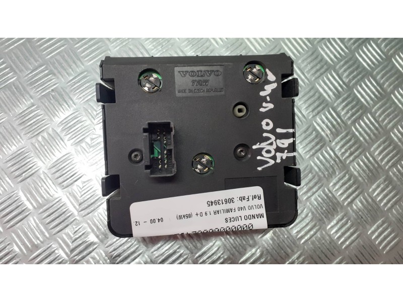 Recambio de mando luces para volvo v40 familiar 1.9 d+ (85kw) referencia OEM IAM 30613945  
