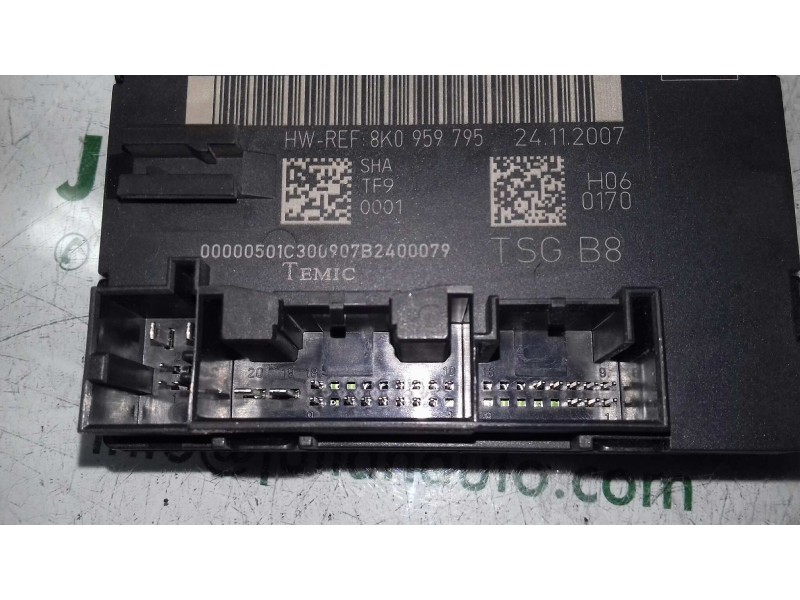 Recambio de modulo confort para audi a4 ber. (b8) básico referencia OEM IAM 8K0959794 CIERRE TRAS DECH TEMIC