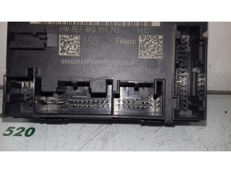 Recambio de modulo confort para audi a4 ber. (b8) básico referencia OEM IAM 8K0959793B CIERRE DELT IZQ TEMIC