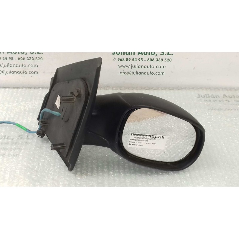 Recambio de retrovisor derecho para citroen c2 audace referencia OEM IAM 8149ZQ 011019 ELECTRICO