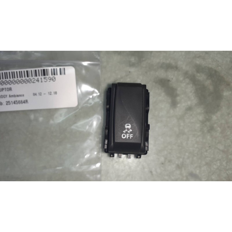 Recambio de interruptor para dacia lodgy ambiance referencia OEM IAM 25145664R 10023969 10023969B