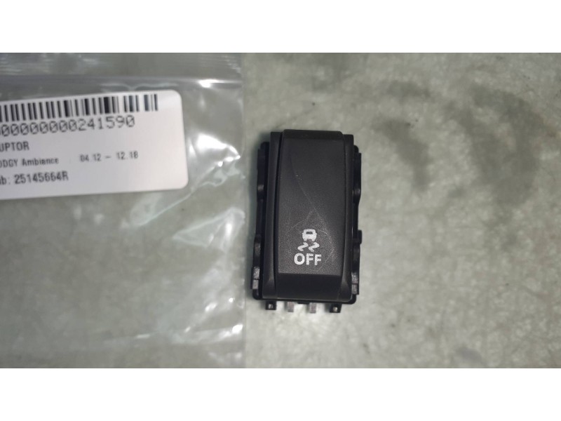 Recambio de interruptor para dacia lodgy ambiance referencia OEM IAM 25145664R 10023969 10023969B