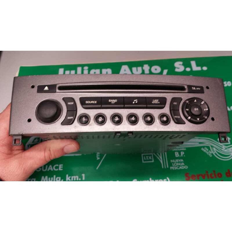 Recambio de sistema audio / radio cd para peugeot 308 confort referencia OEM IAM 96650205XH CONTINENTAL 