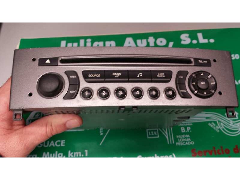 Recambio de sistema audio / radio cd para peugeot 308 confort referencia OEM IAM 96650205XH CONTINENTAL 