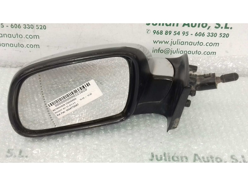 Recambio de retrovisor izquierdo para peugeot 307 cc (s1) 2.0 referencia OEM IAM 96347726XT  MANUAL