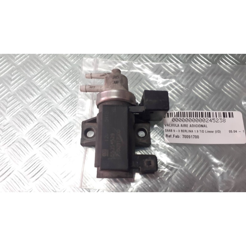 Recambio de valvula aire adicional para saab 9-3 berlina 1.9 tid linear (i/d) referencia OEM IAM 70091700 55354529 GM