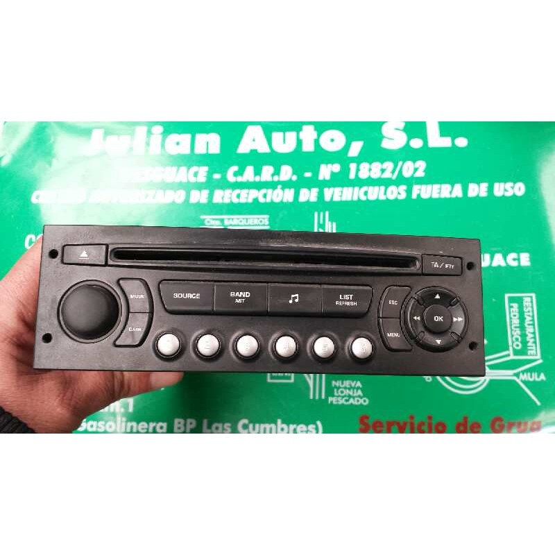 Recambio de sistema audio / radio cd para peugeot 307 break/sw (s2) sw pack referencia OEM IAM 9659139977 BLAUPUNKT GMBH 7645038