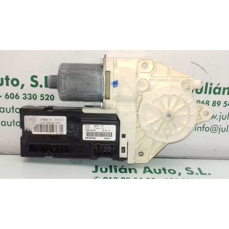 Recambio de motor elevalunas delantero derecho para renault laguna iii authentique referencia OEM IAM 807300001R 0130822331 9885