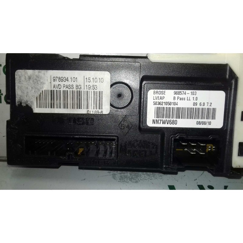 Recambio de motor elevalunas delantero derecho para renault laguna iii authentique referencia OEM IAM 807300001R 0130822331 9885