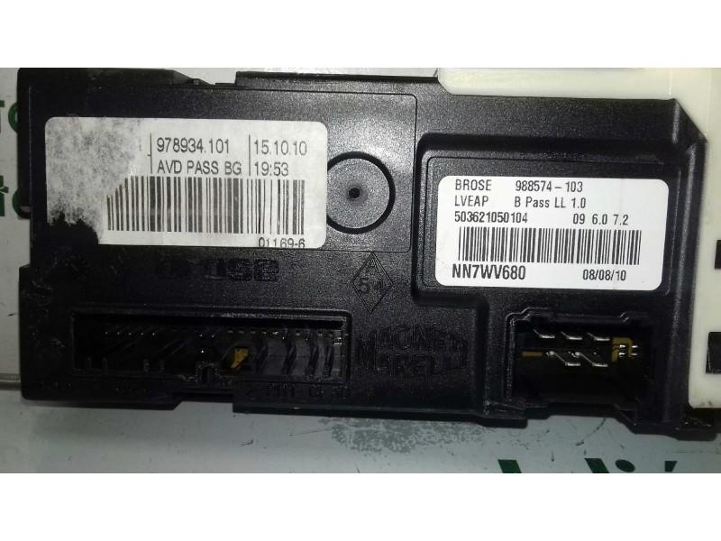 Recambio de motor elevalunas delantero derecho para renault laguna iii authentique referencia OEM IAM 807300001R 0130822331 9885
