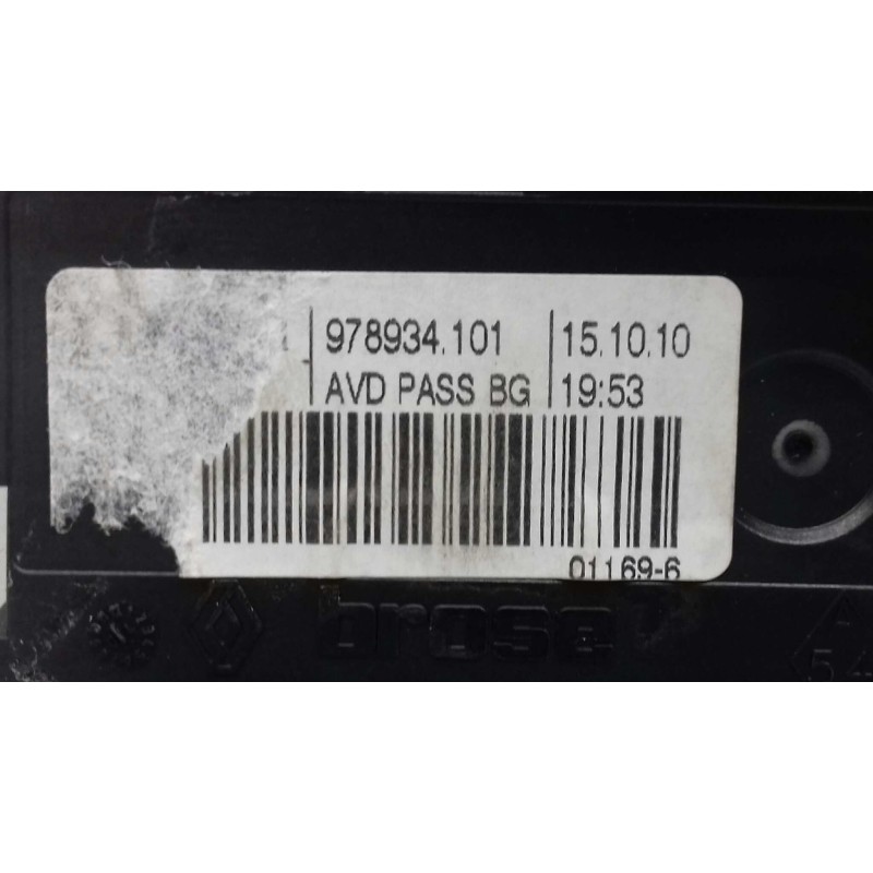 Recambio de motor elevalunas delantero derecho para renault laguna iii authentique referencia OEM IAM 807300001R 0130822331 9885