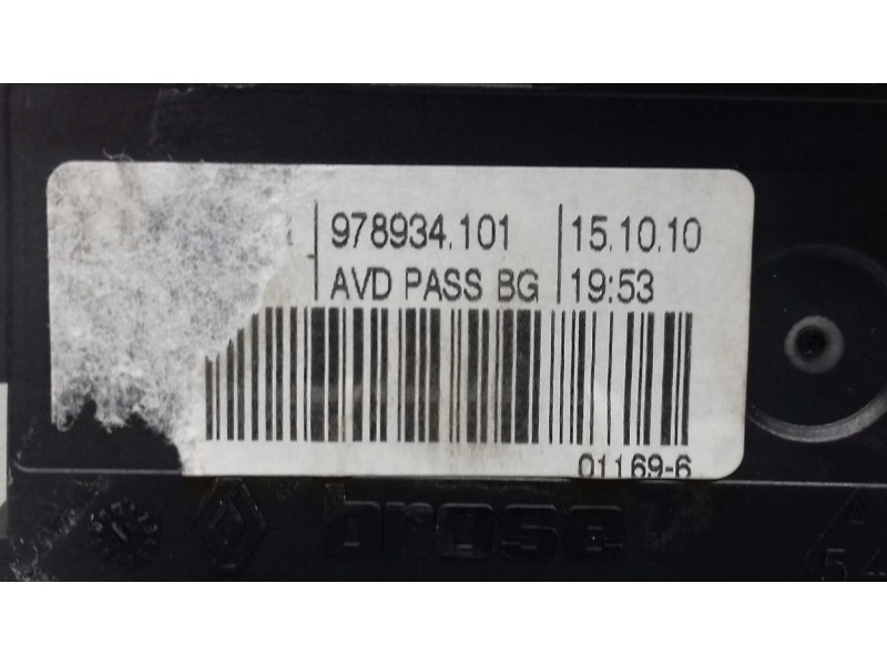 Recambio de motor elevalunas delantero derecho para renault laguna iii authentique referencia OEM IAM 807300001R 0130822331 9885