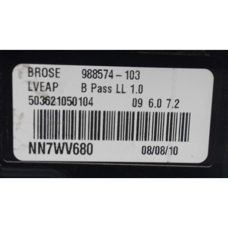 Recambio de motor elevalunas delantero derecho para renault laguna iii authentique referencia OEM IAM 807300001R 0130822331 9885