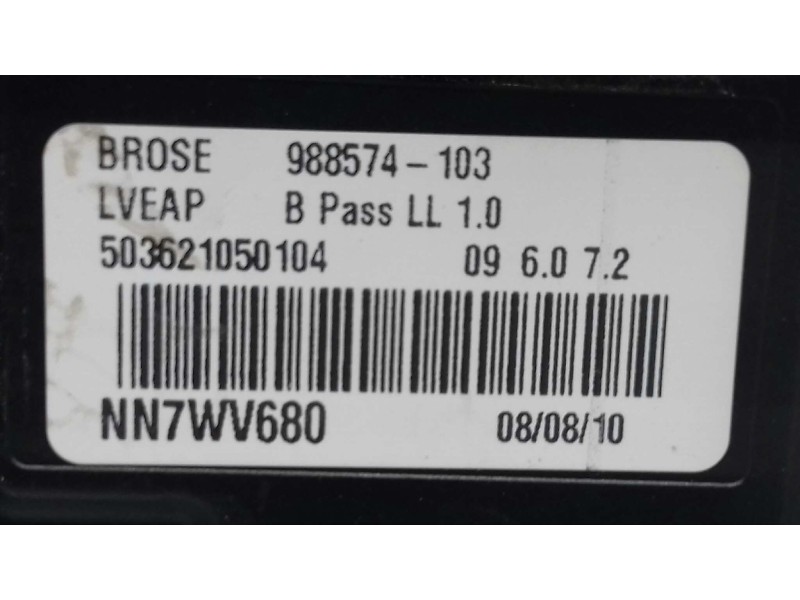 Recambio de motor elevalunas delantero derecho para renault laguna iii authentique referencia OEM IAM 807300001R 0130822331 9885