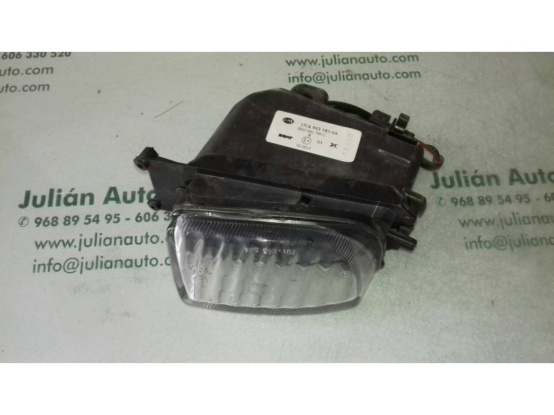 Recambio de faro antiniebla derecho para seat ibiza (6k1) referencia OEM IAM 6K0941700C  